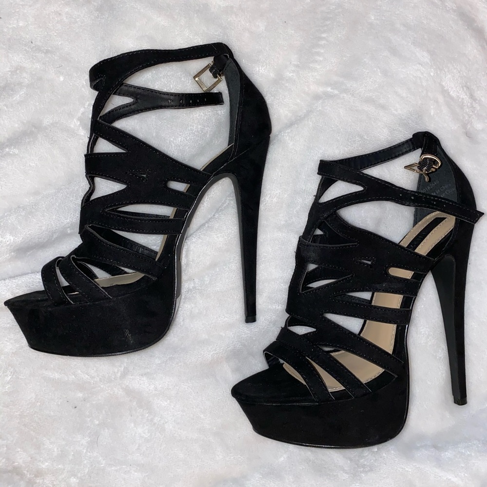 Black Stiletto Heels